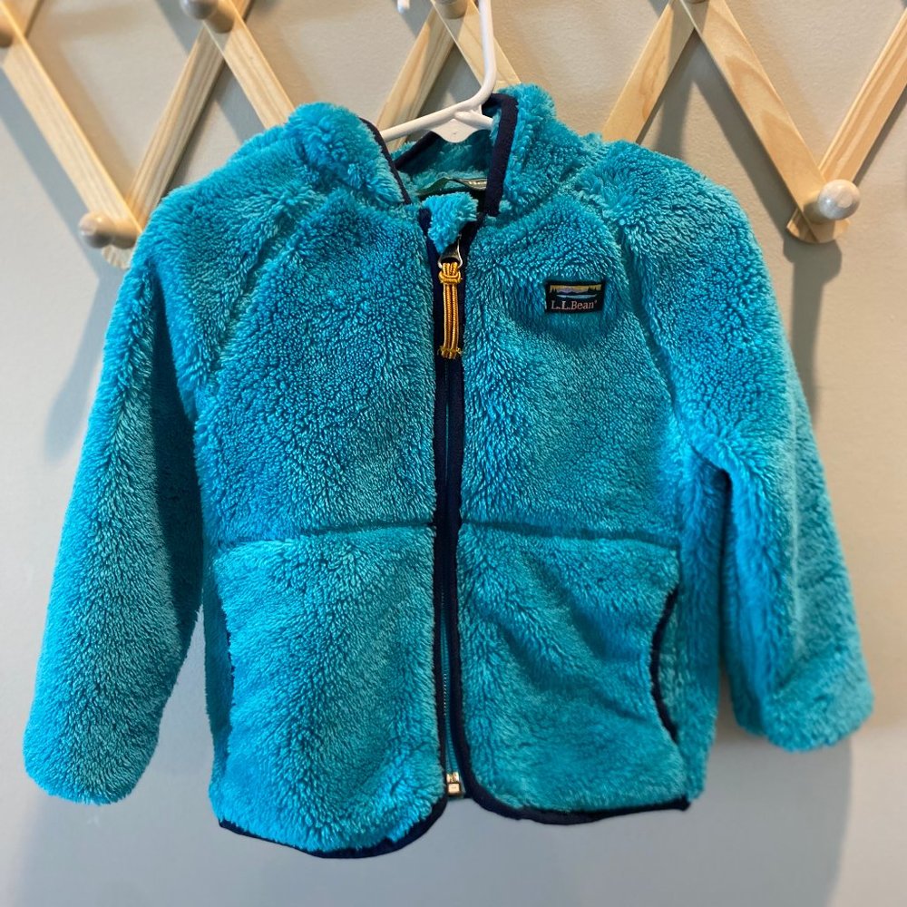 L.L. Bean Toddler Hi-Pile Fleece Jacket 2T unisex